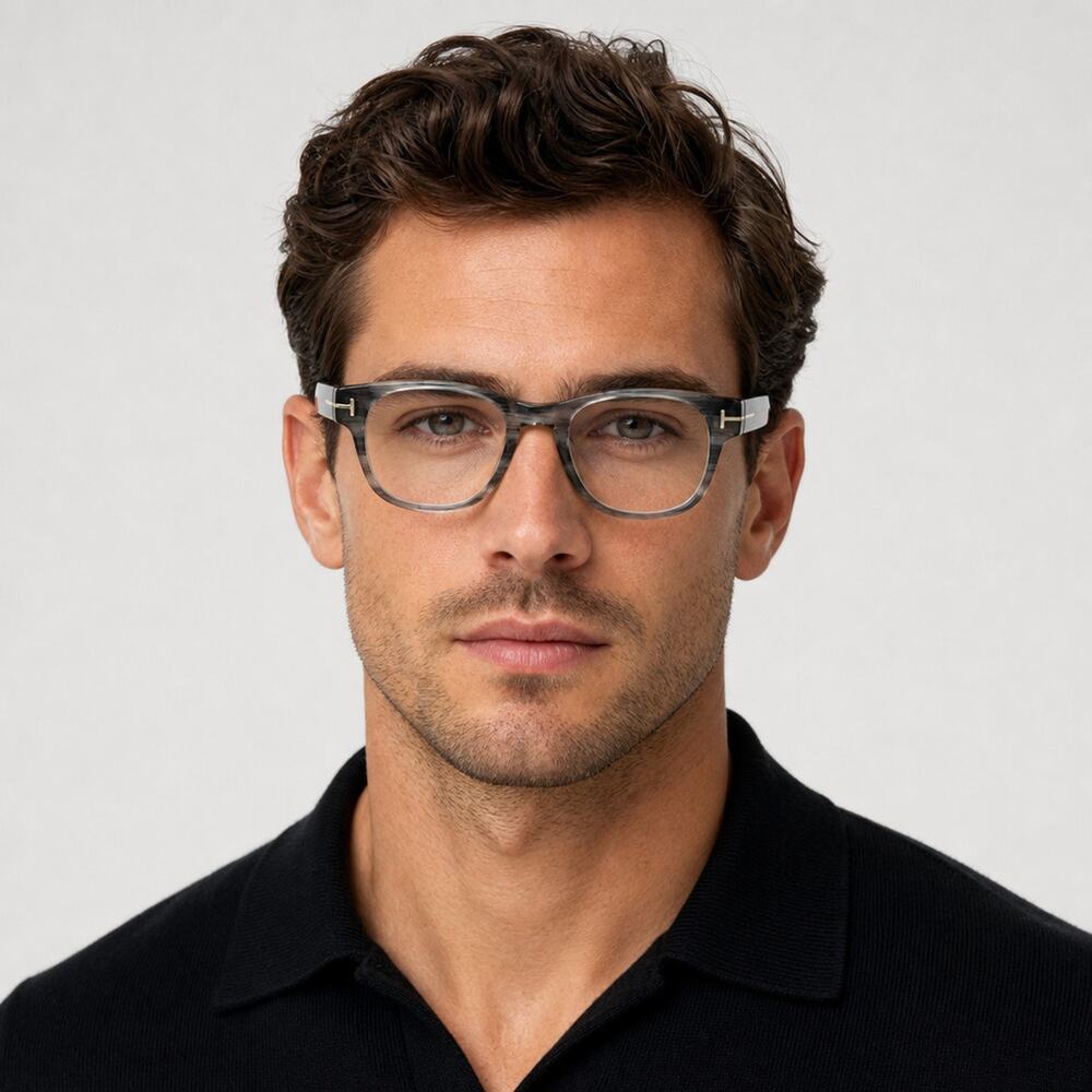 NEW Tom Ford FT5898-B 020 Grey Sunglasses authentic